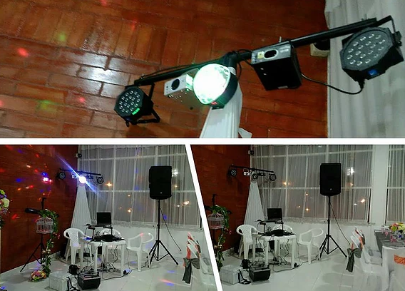 Alquiler de Luces y Sonido, Efectos, Cabinas de Dj